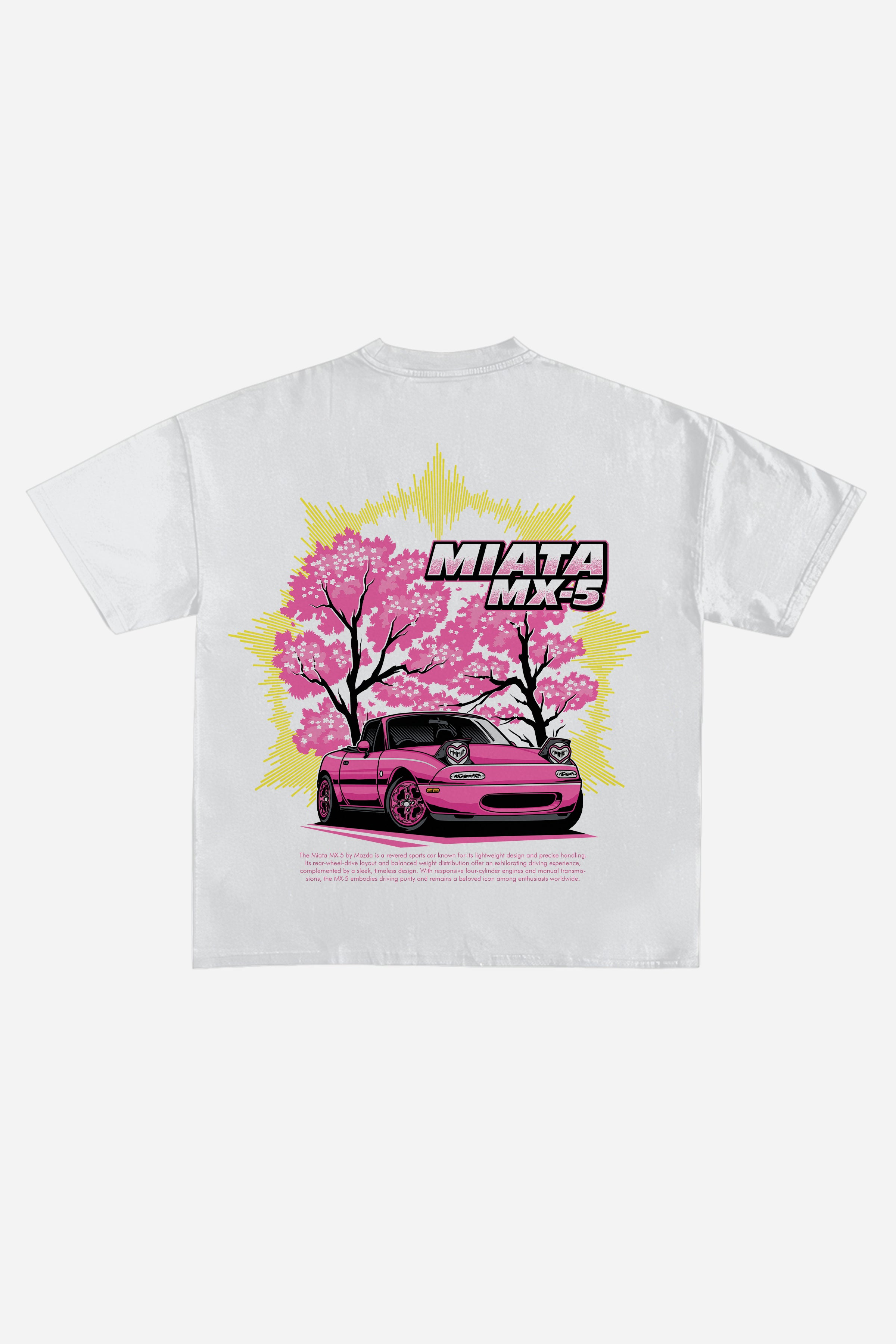 Miata MX-5  Designed Oversized T-shirt