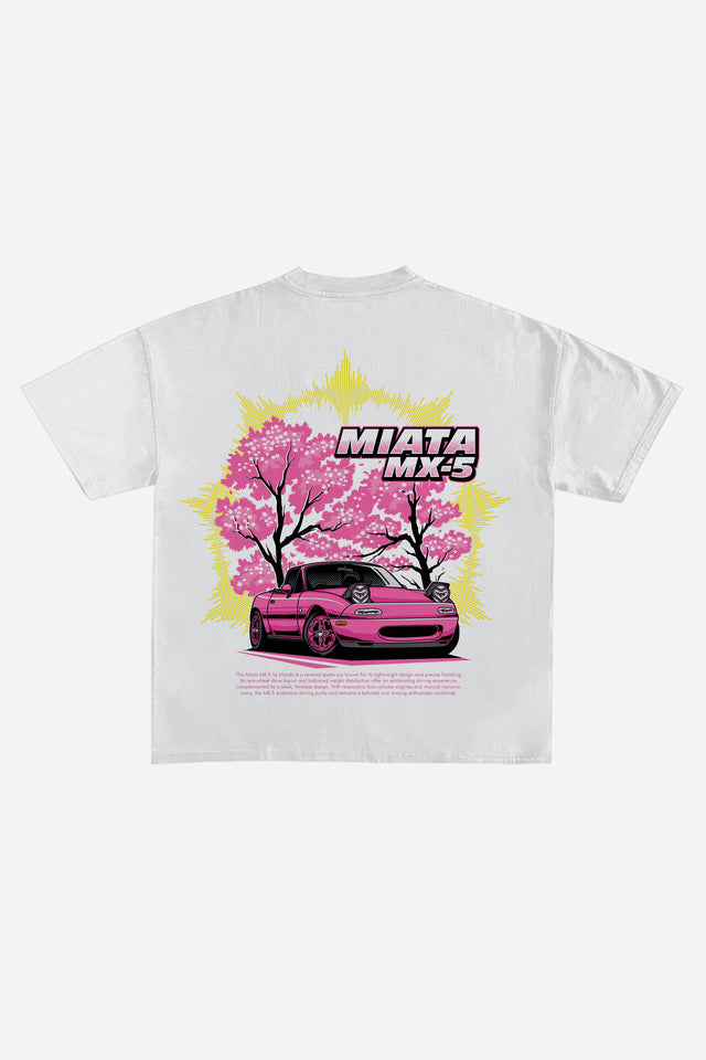 Miata MX-5 Designed Oversized T-shirt