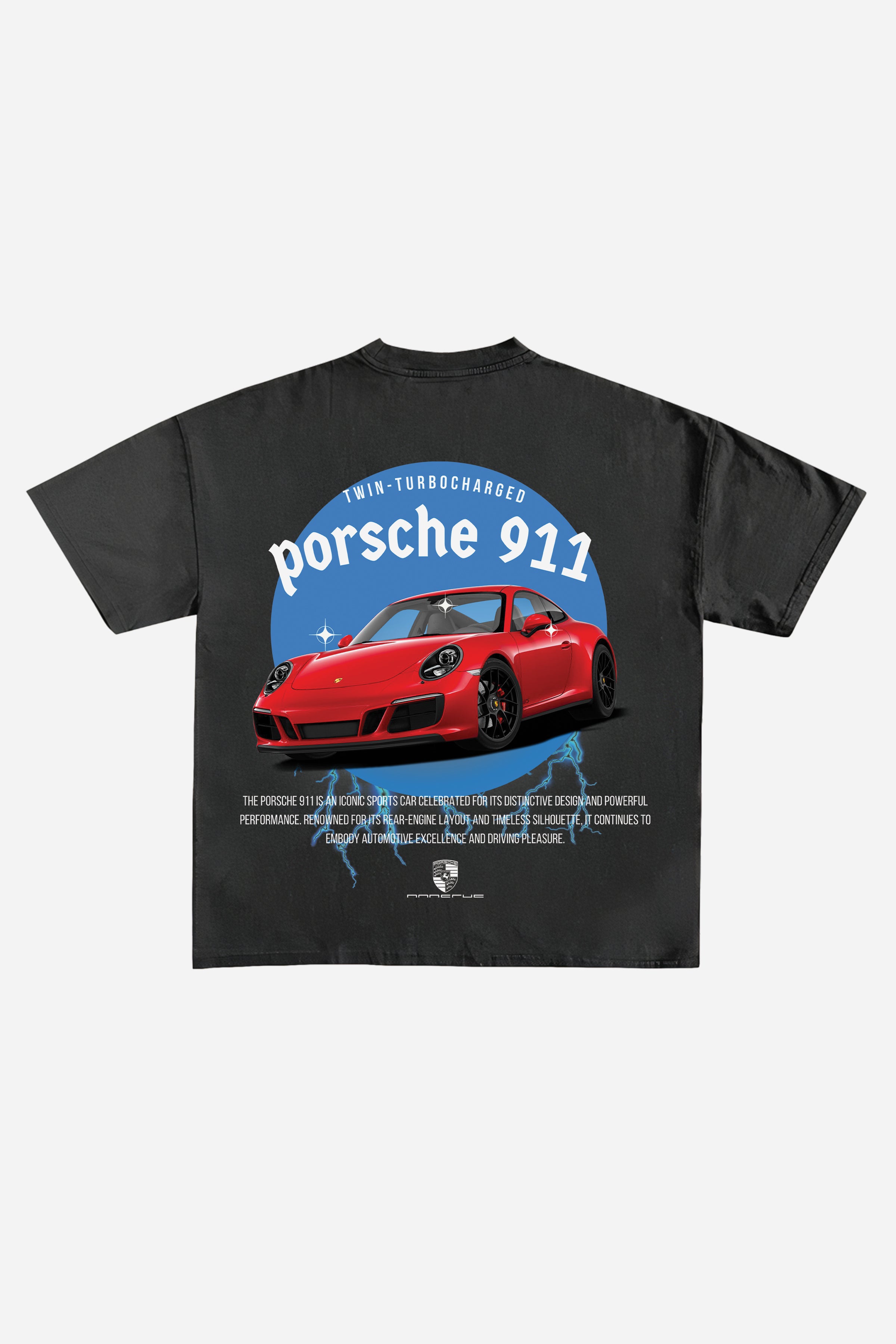 Porsche 911 Designed Oversized T-shirt