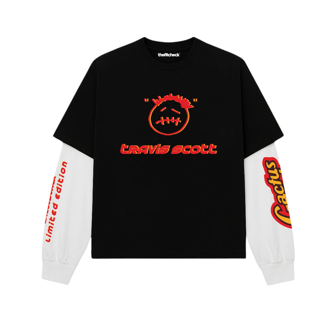 CACTUS JACK FAKE LONG SLEEVES BOXY TEE