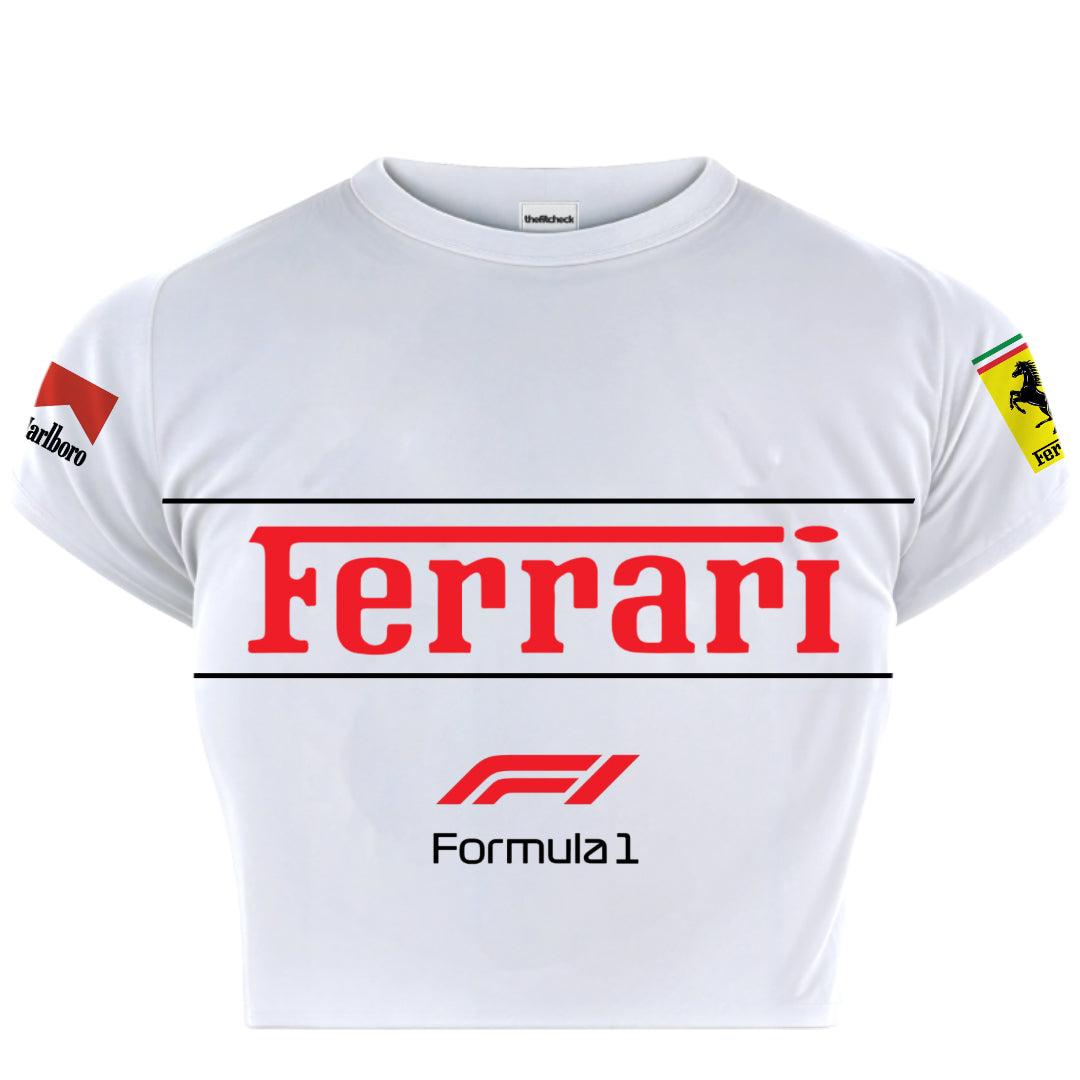 FERRARI WOMEN’S BABY TEE