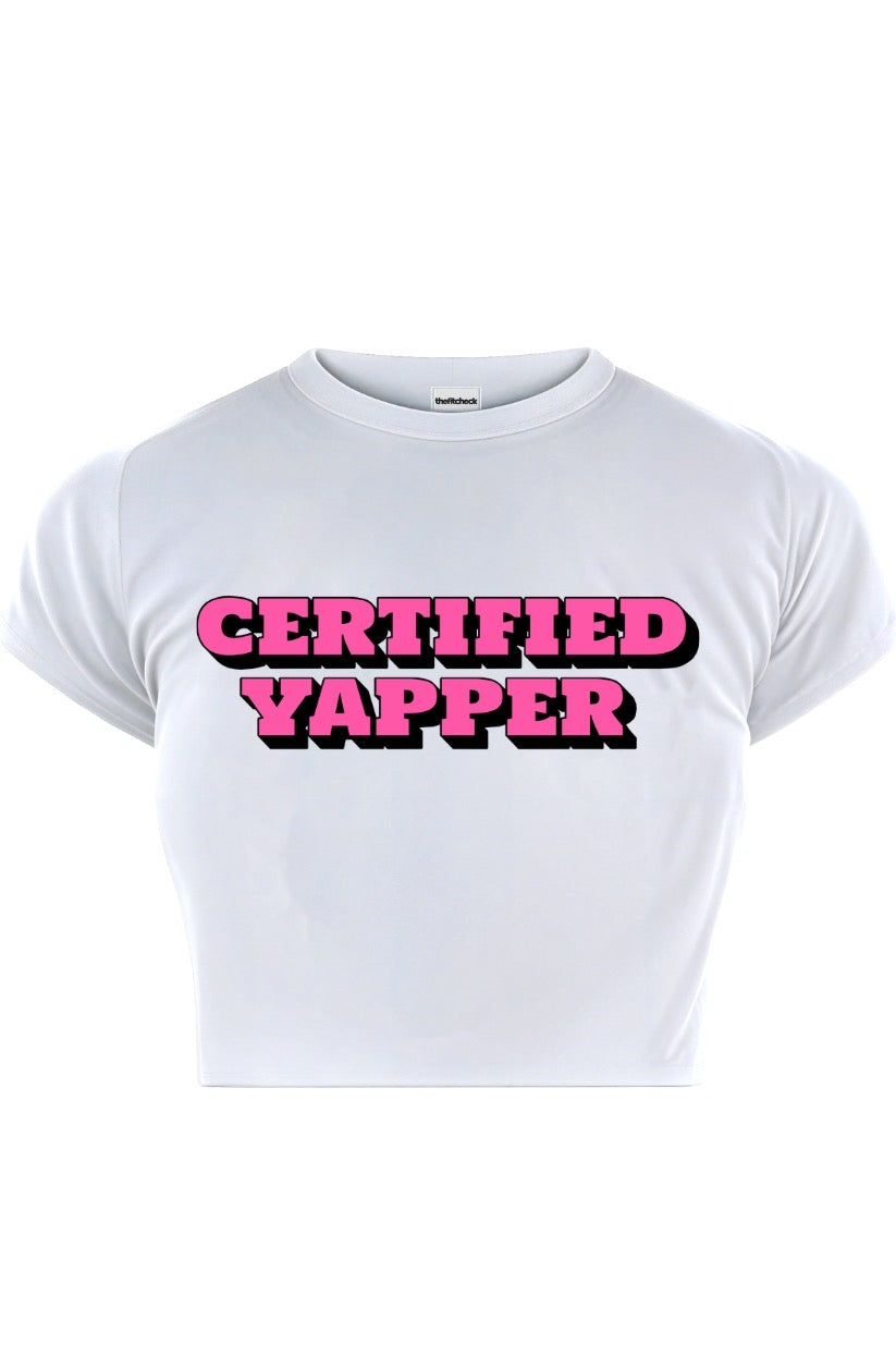 CERTIFIED YAPPER BABY TEE