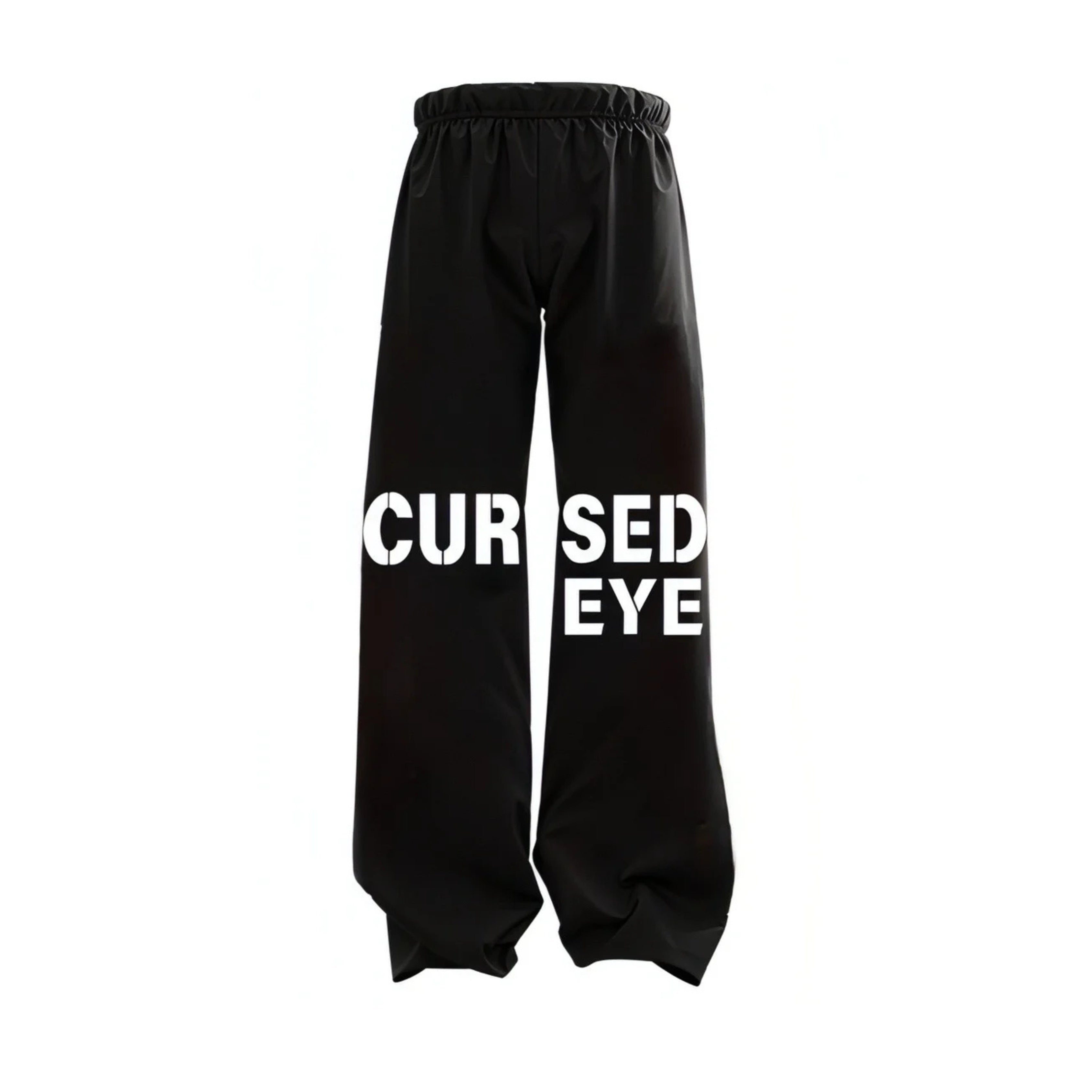 Cursed eye baggy pants