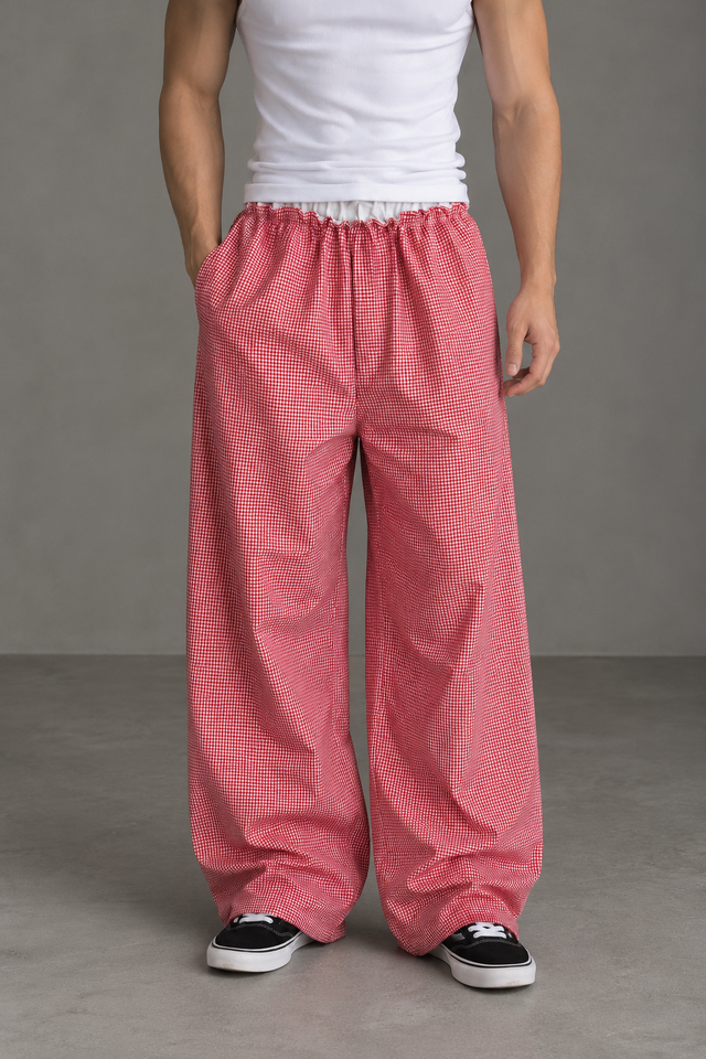 Rubic black reversible pants