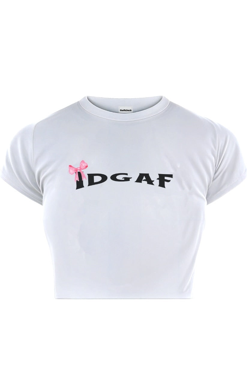 I DONT GIVE A F* BABY TEE