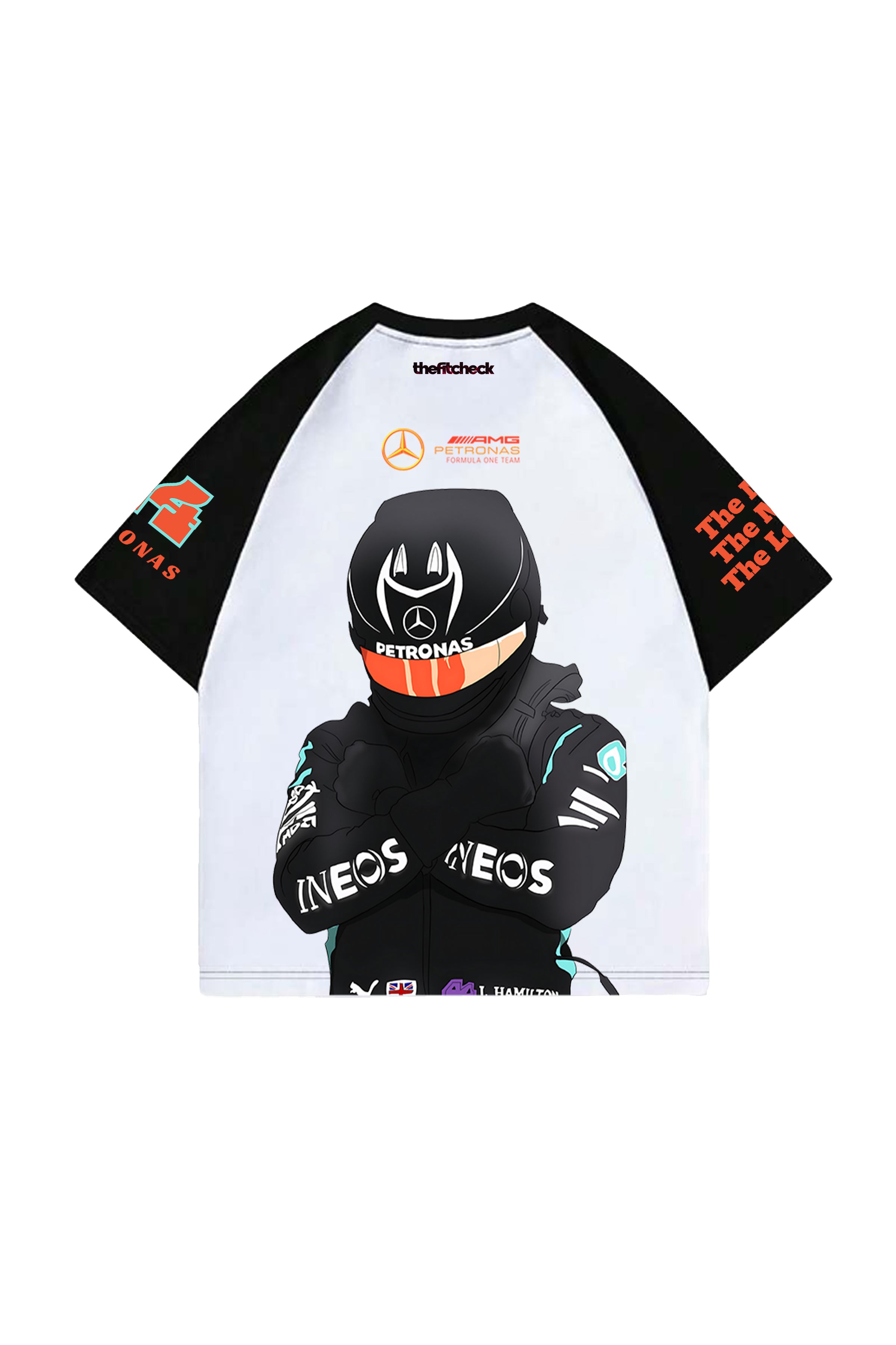 Lewis Hamilton V2 Raglan Oversized T-shirt
