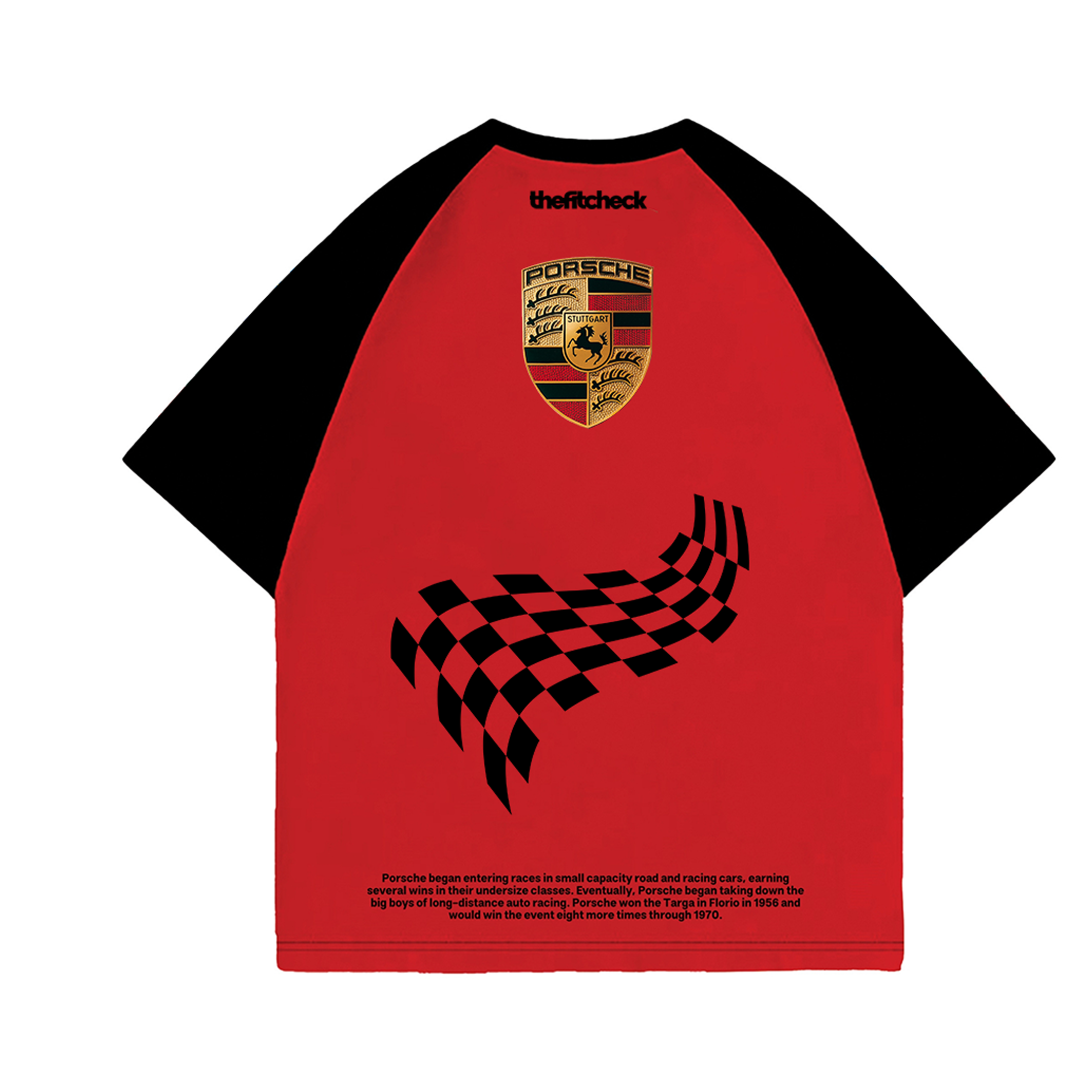 Porsche Raglan Oversized T-shirt