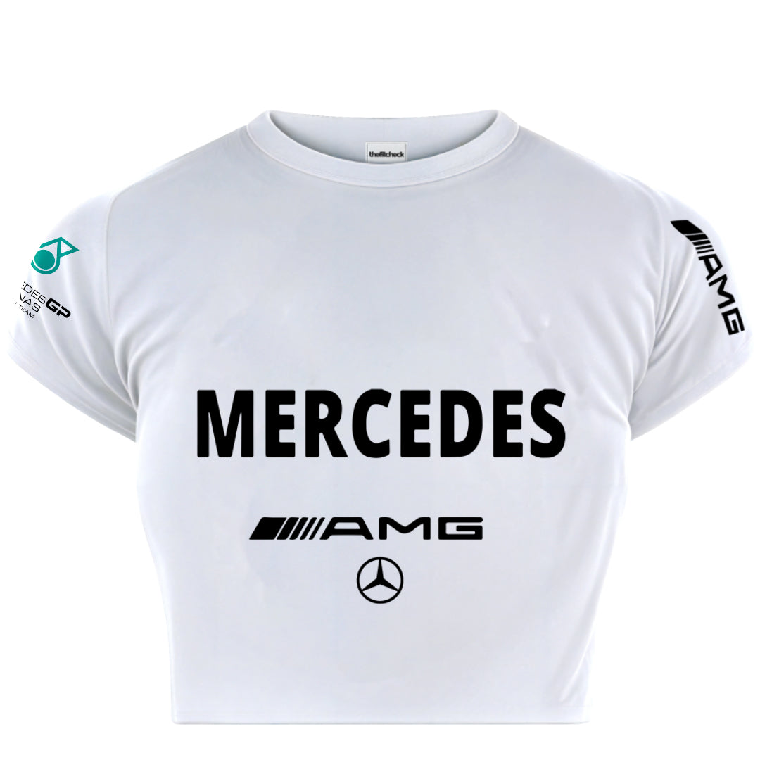 MERCEDES WOMEN’S BABY TEE