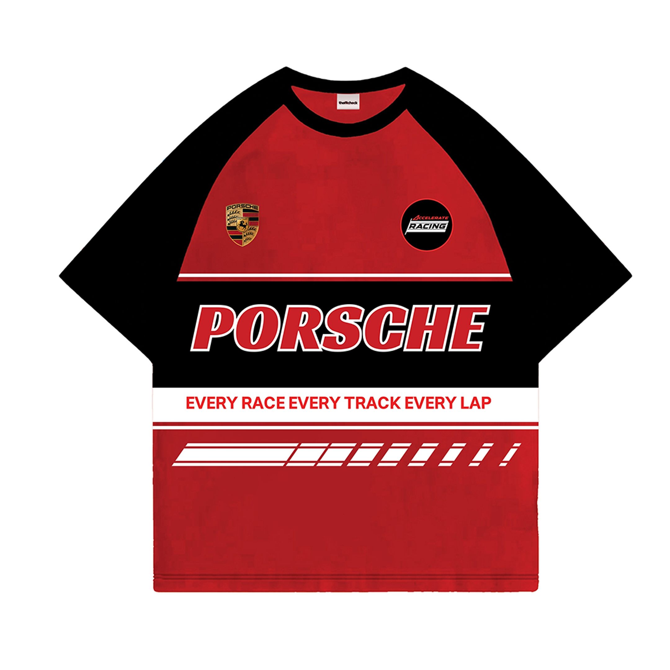 Porsche Raglan Oversized T-shirt