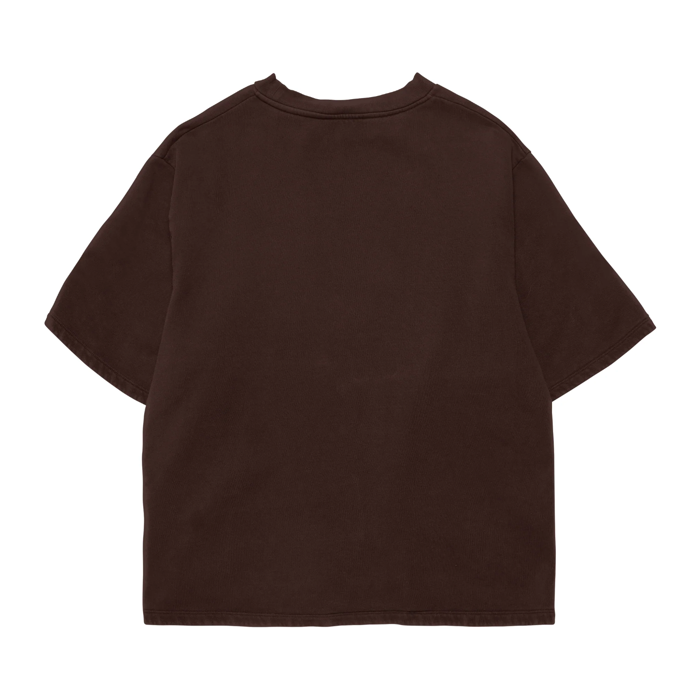 CHOCOLATE BROWN HEAVYWEIGHT TEE