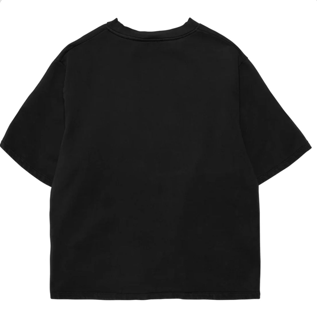 BLACK HEAVYWEIGHT TEE