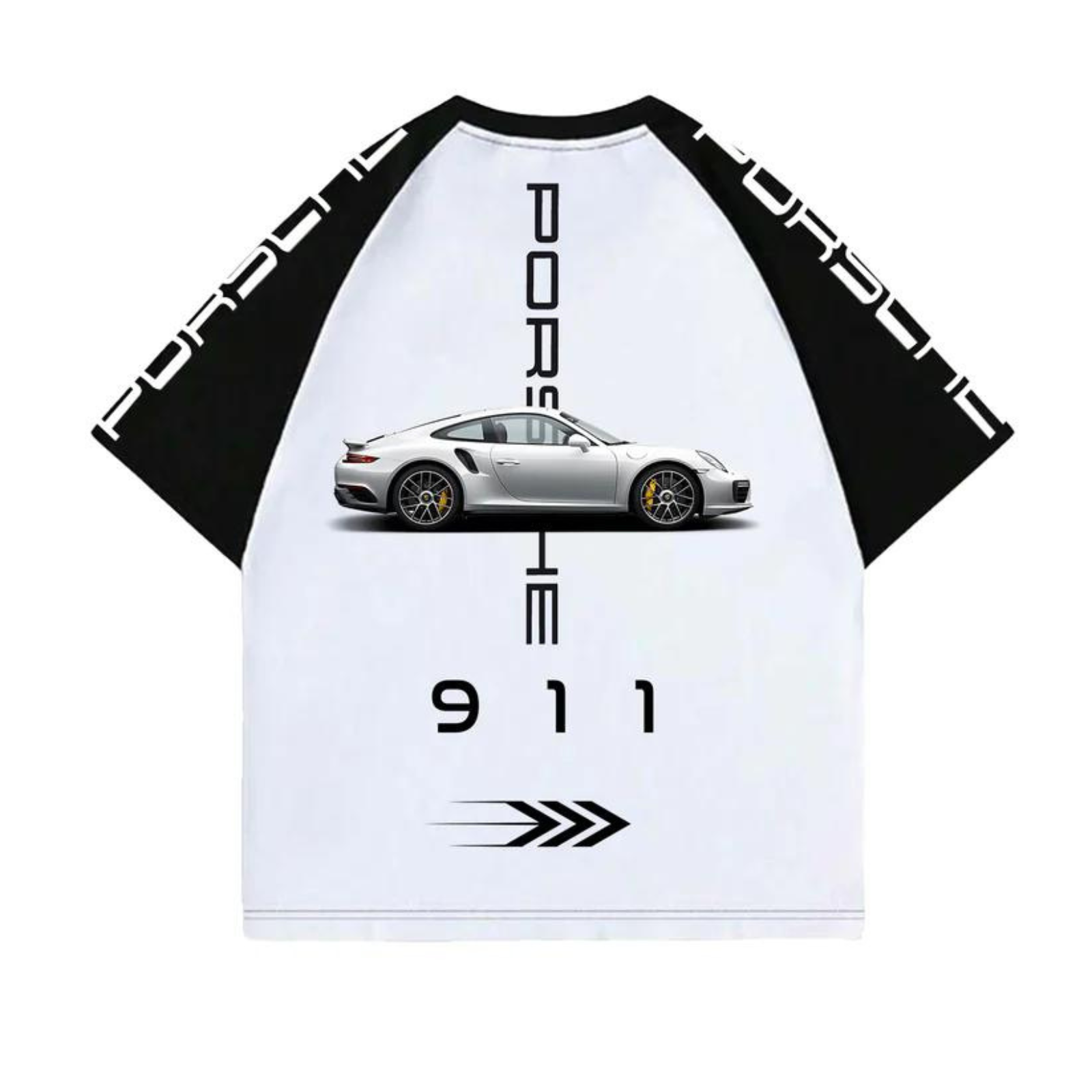 Porsche 911 V2 Raglan Oversized T-shirt