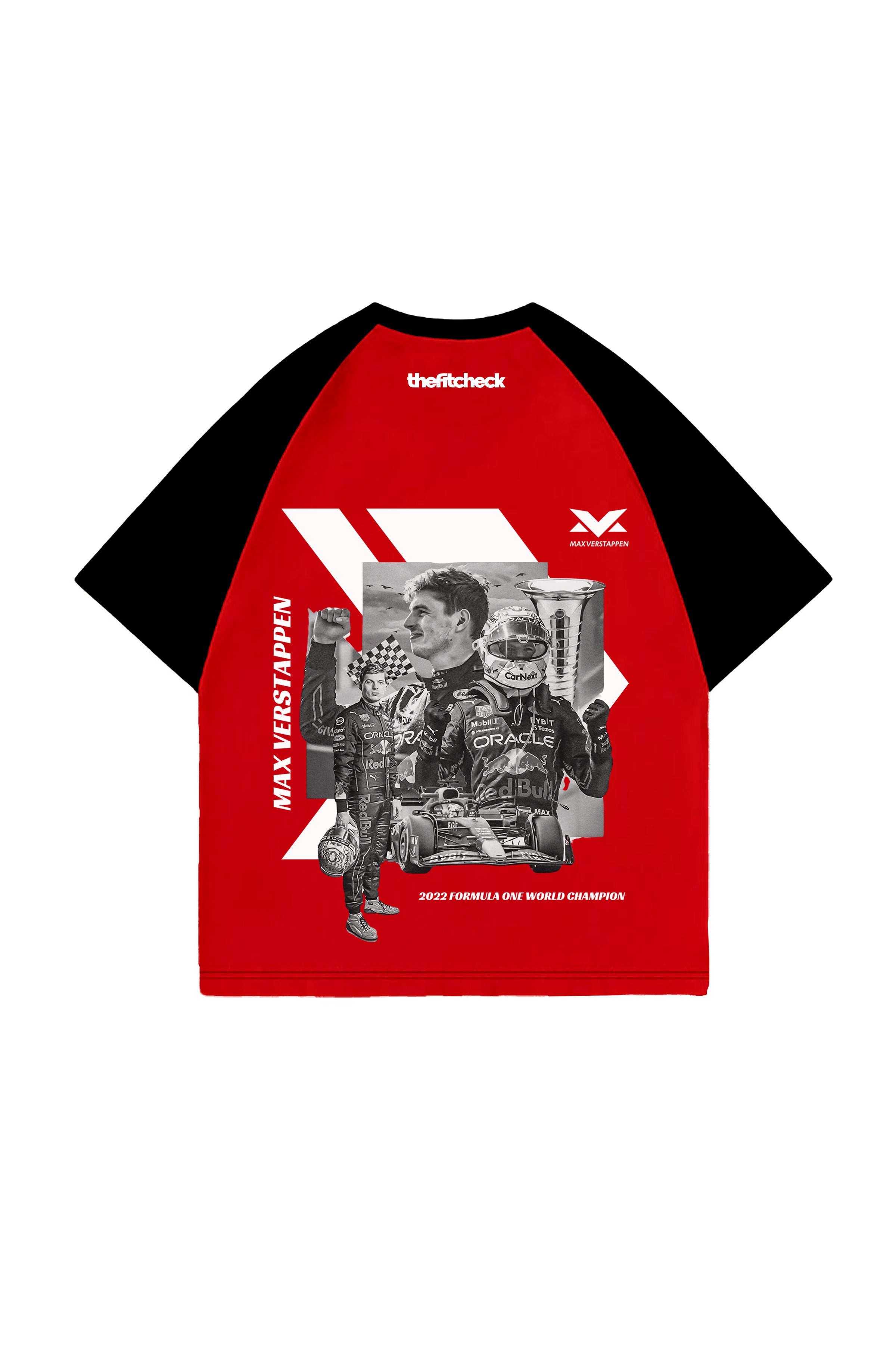 Max Verstappen Raglan Oversized T-shirt