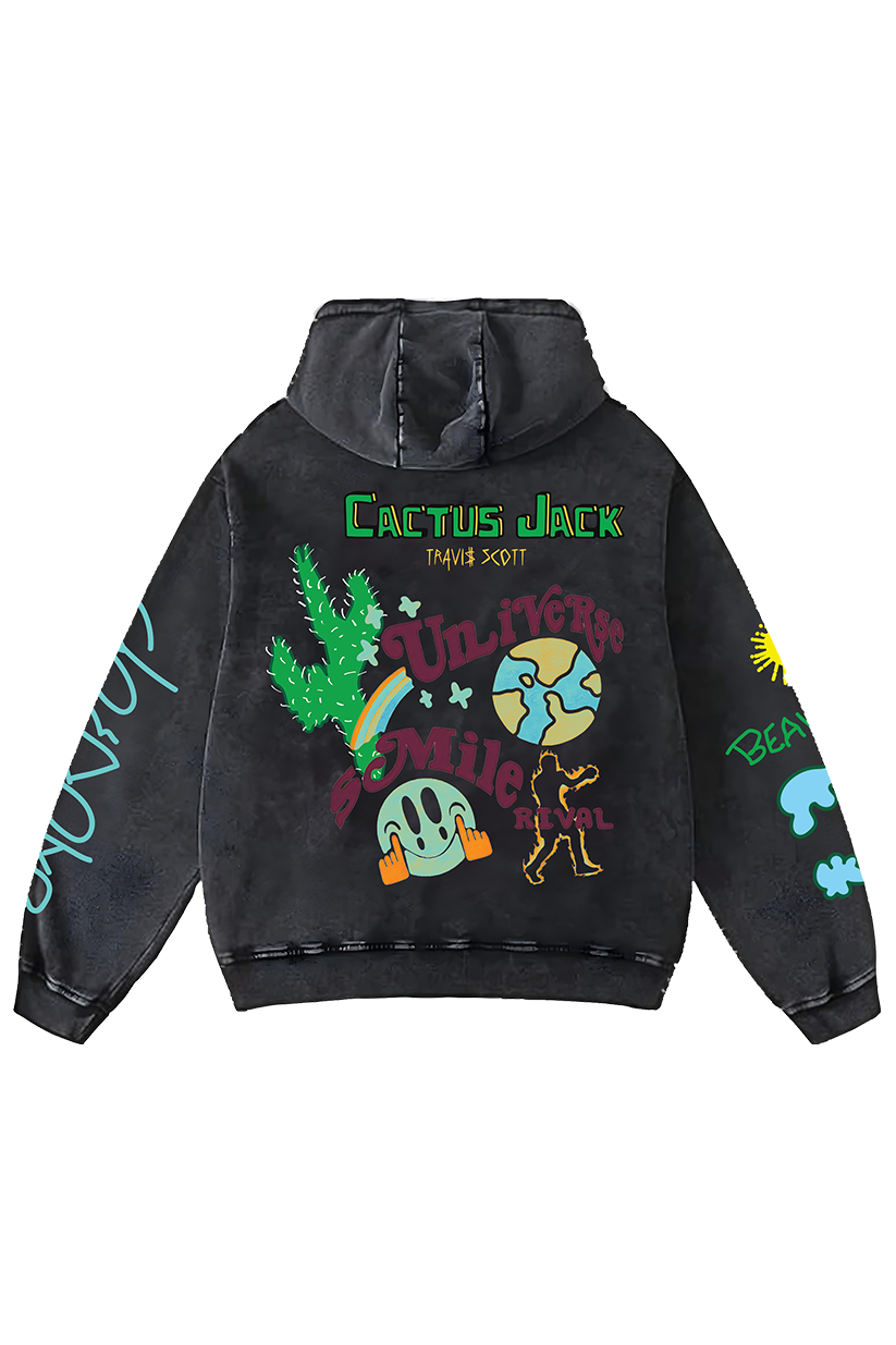 Cactus Jack Designed Oversized Hoodie The Fit Check