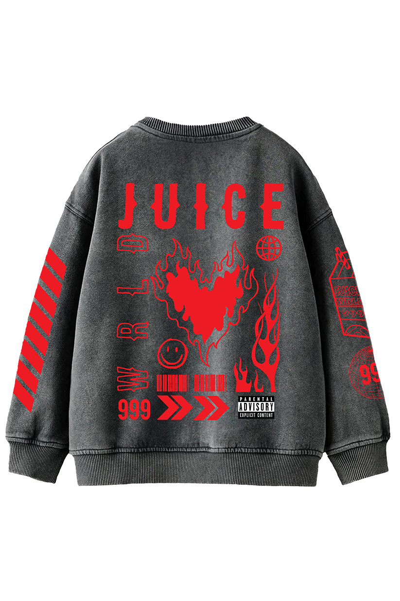 Juice wrld red hoodie best sale