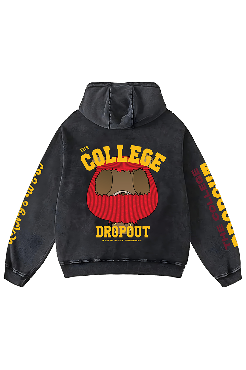 College Dropout Designed Oversized Hoodie – The Fit Check