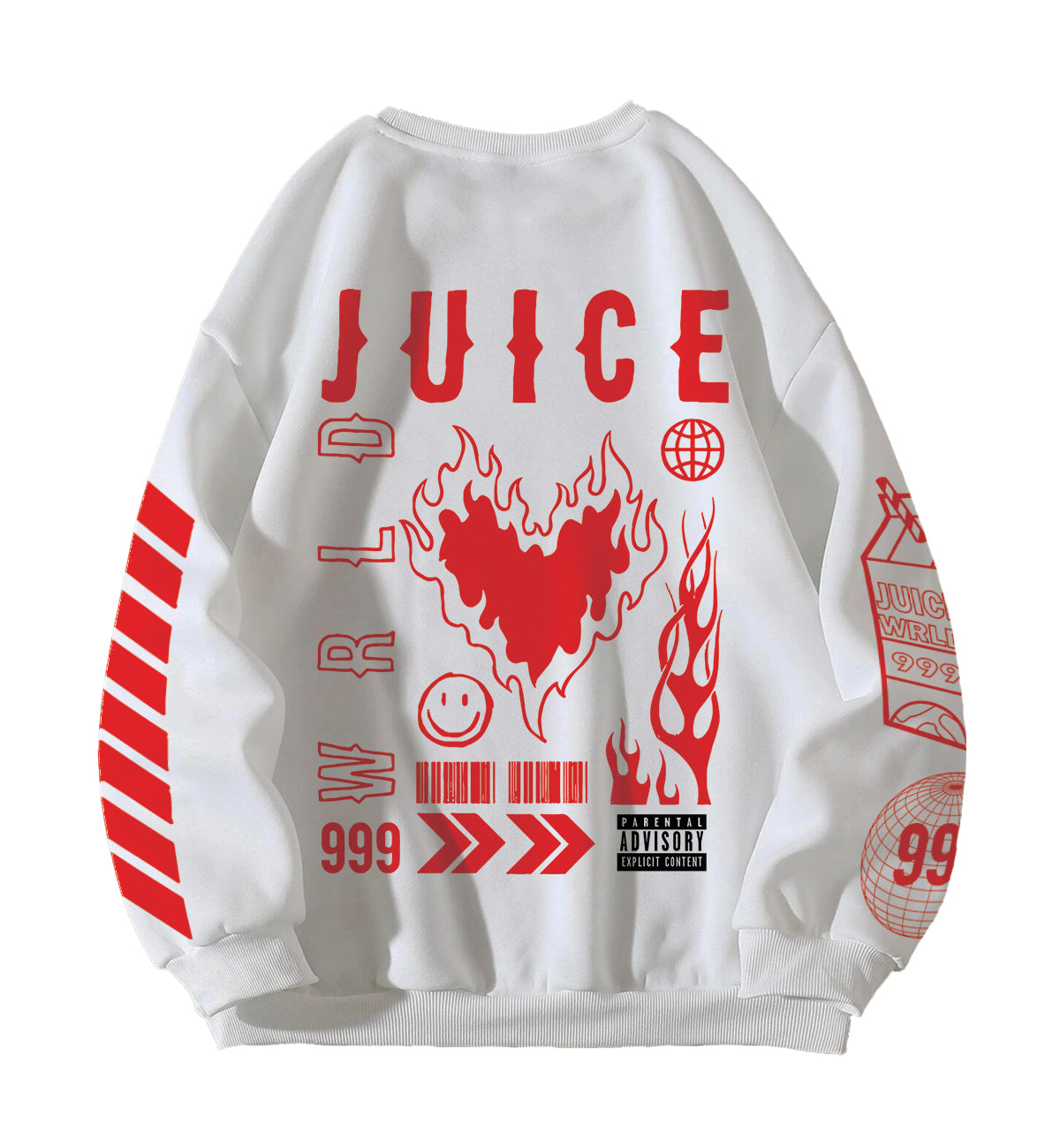 Juice Wrld Designed Oversized Sweatshirt (BFS)