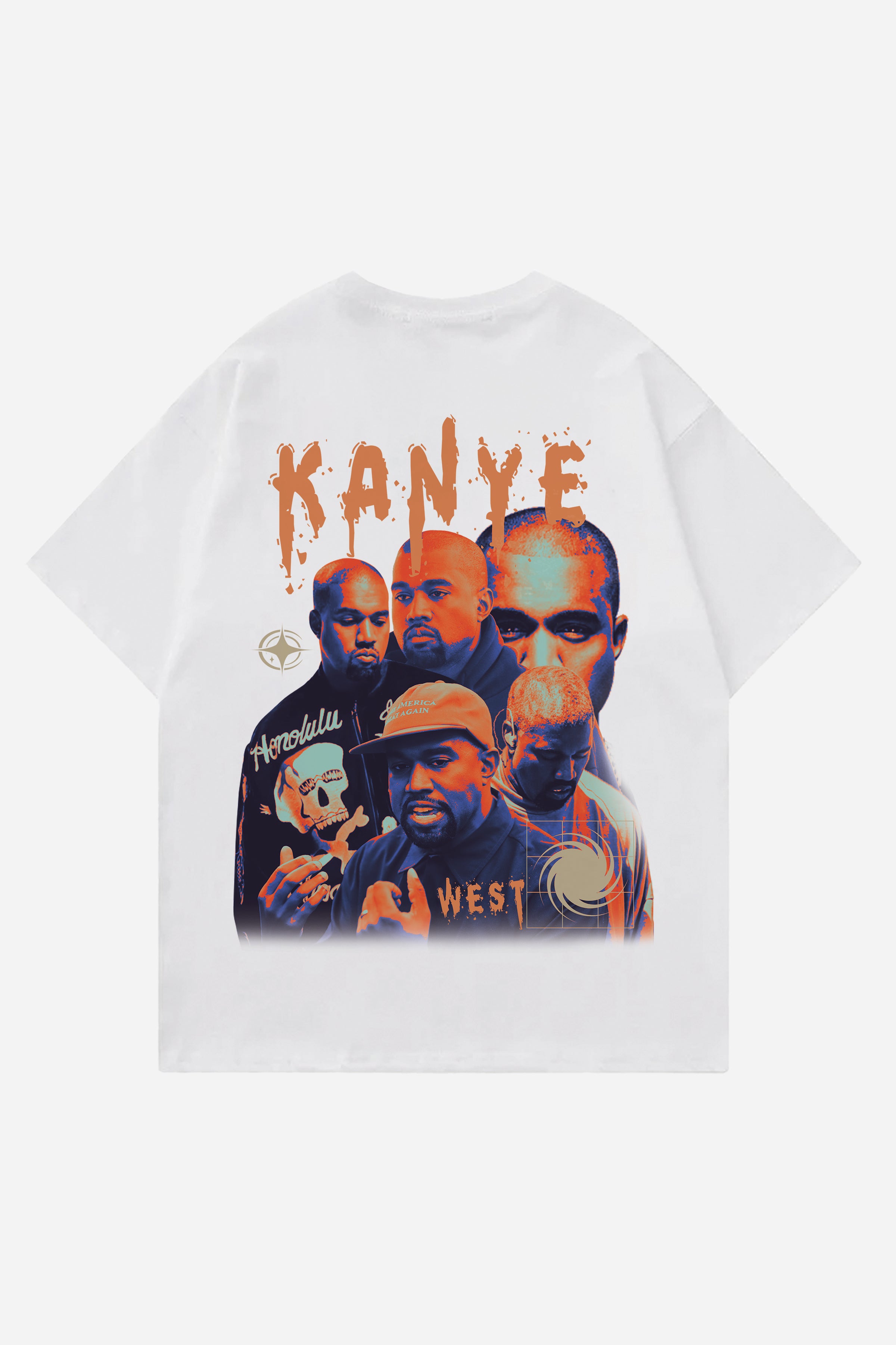 KANYE WEST DESIGNED OVERSIZED T-SHIRT