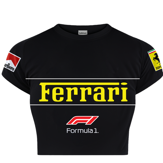 FERRARI WOMEN’S BABY TEE