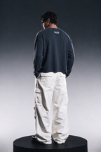 NAVY BLUE ESSENTIAL WAFFLE