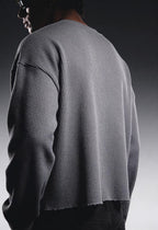 ASHFALL GREY ESSENTIAL WAFFLE