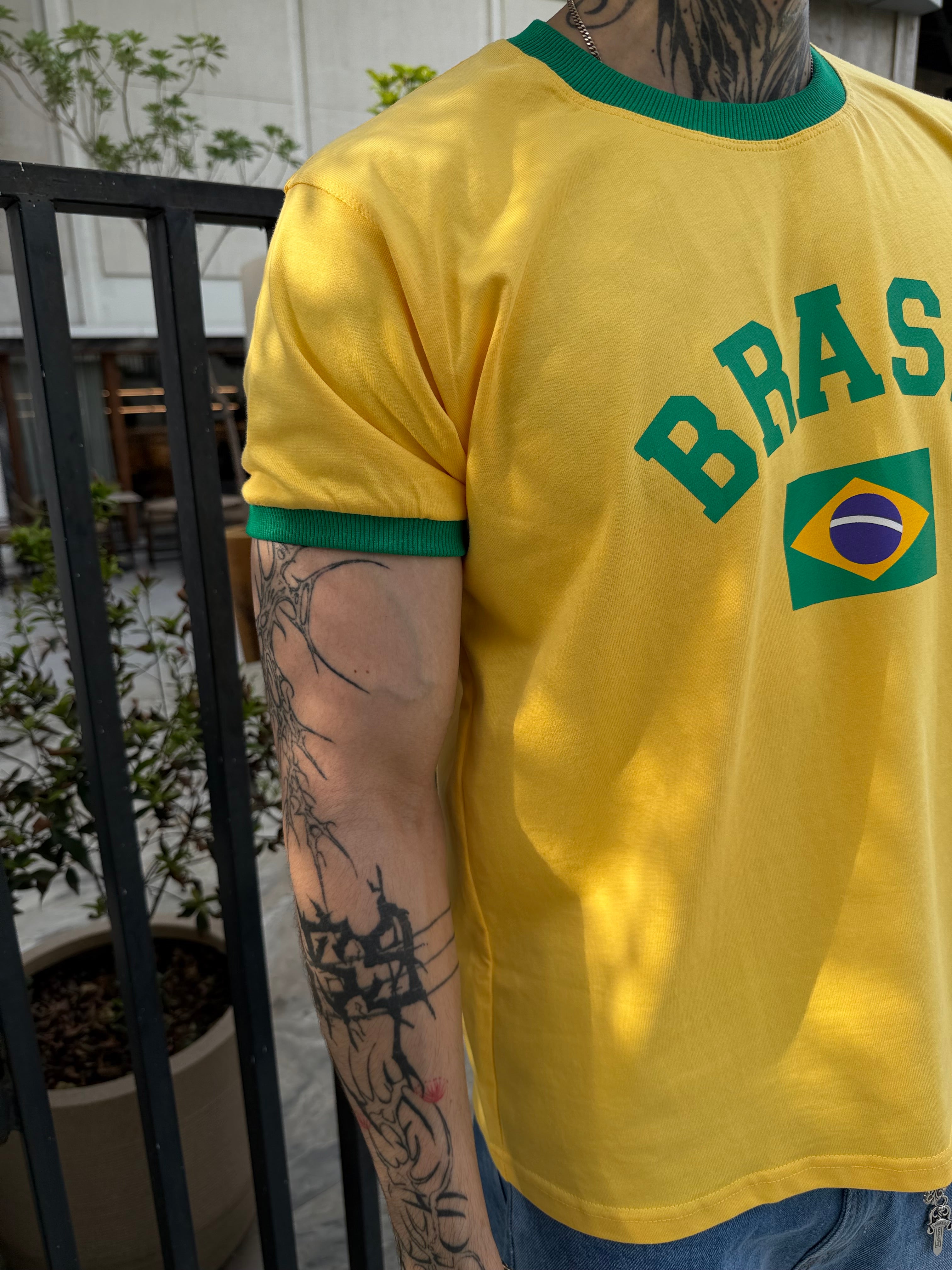 BRASIL VINTAGE CROPPED RINGER