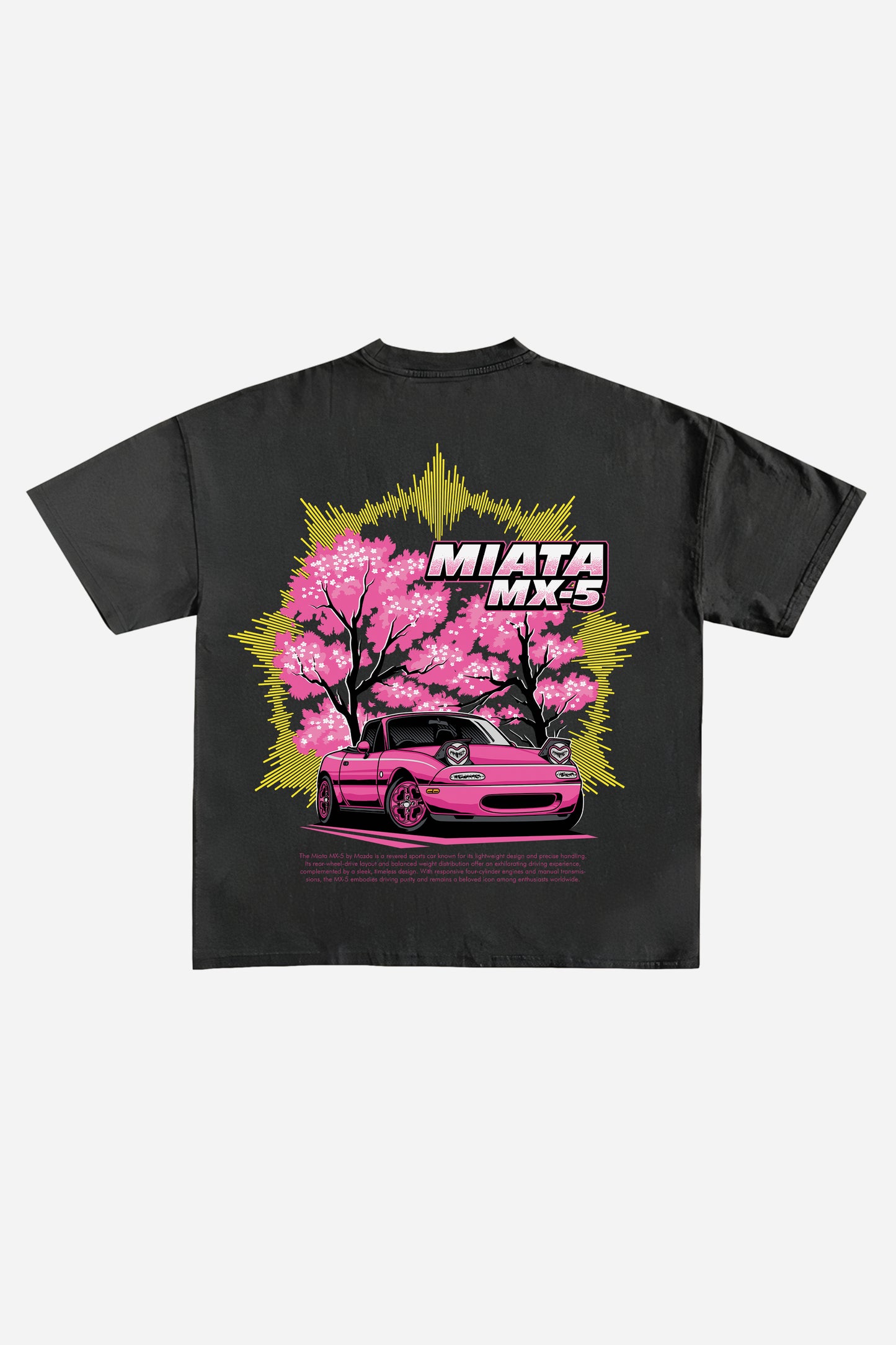 Miata MX-5  Designed Vintage Oversized T-shirt