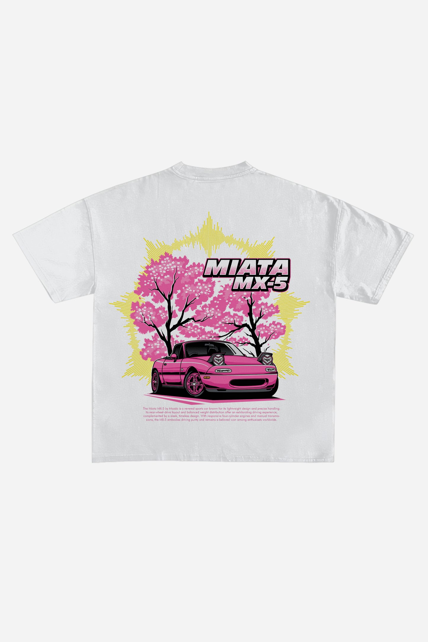 Miata MX-5  Designed Vintage Oversized T-shirt