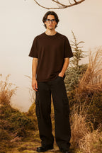 CHOCOLATE BROWN HEAVYWEIGHT TEE
