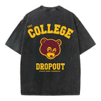 COLLEGE DROPOUT DESIGNED OVERSIZED TEE