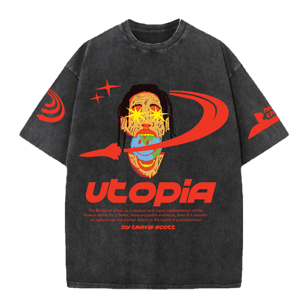 Utopia Designed Oversized Tee