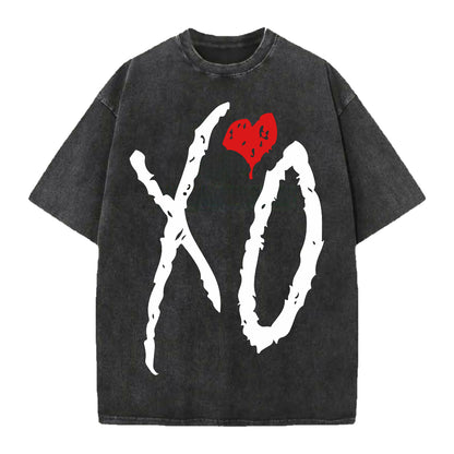 Xo Designed Oversized Tee