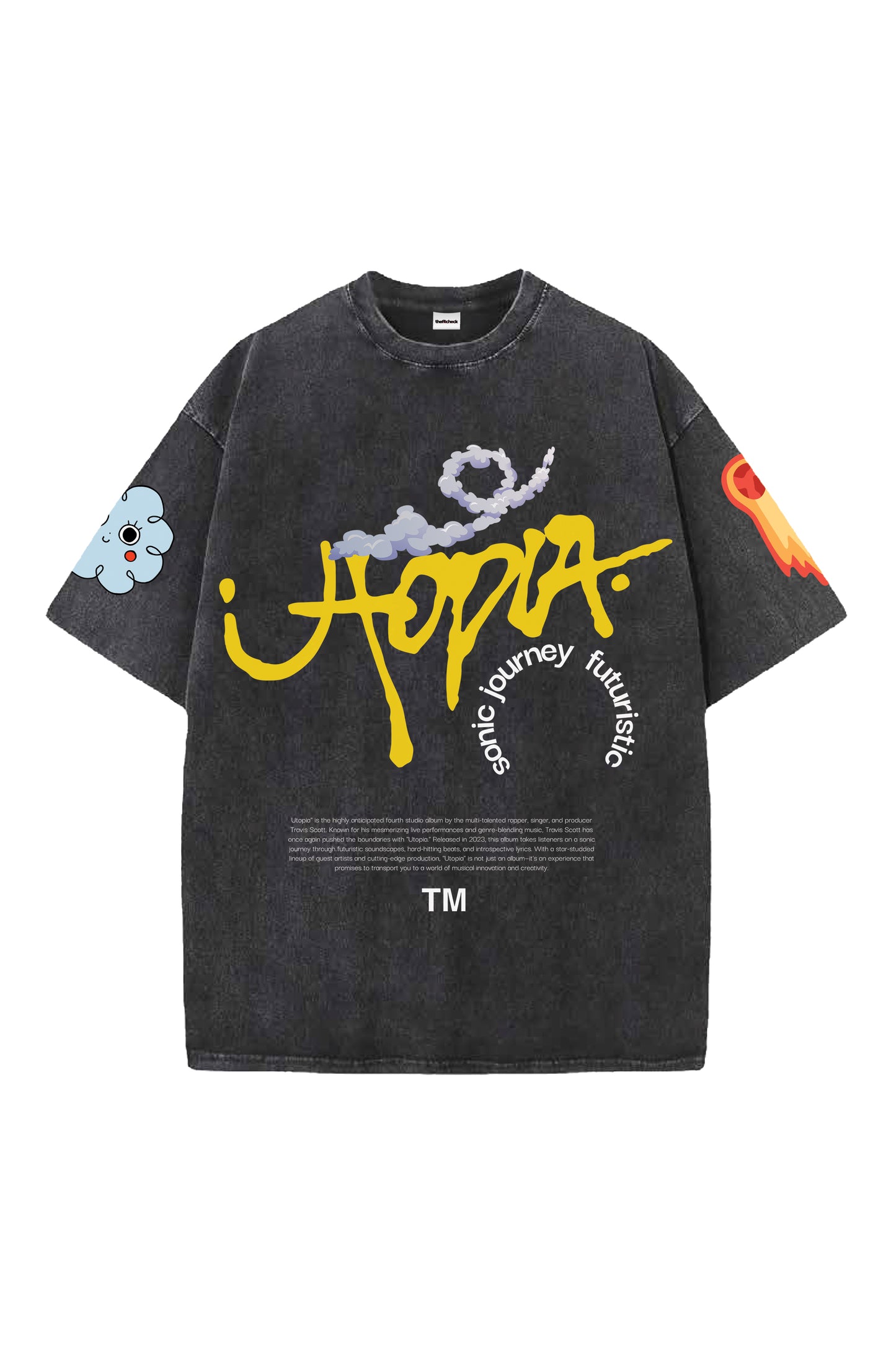 Utopia Designed V2 Oversized T-shirt