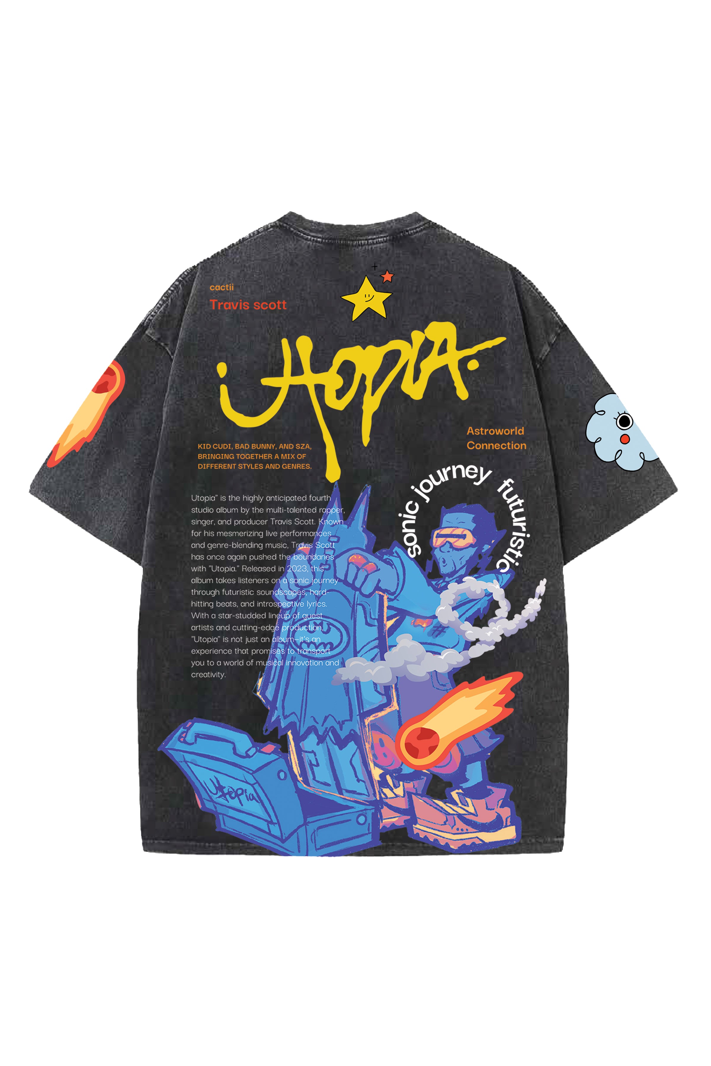 Utopia Designed V2 Oversized T-shirt