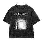 Enigma Acid Wash Oversized Tee