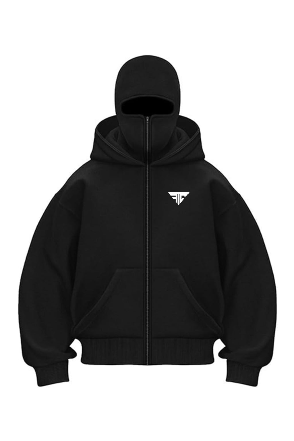 NINJA BALACLAVA ZIPPER HOODIE
