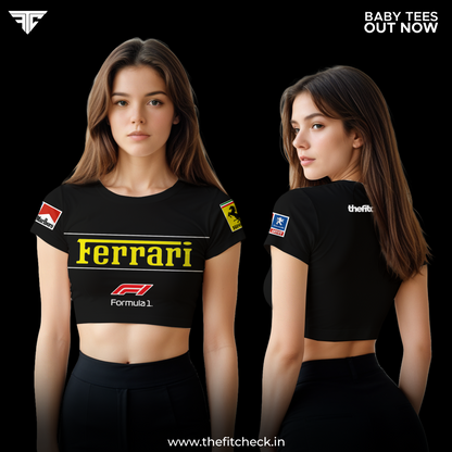 FERRARI WOMEN’S BABY TEE