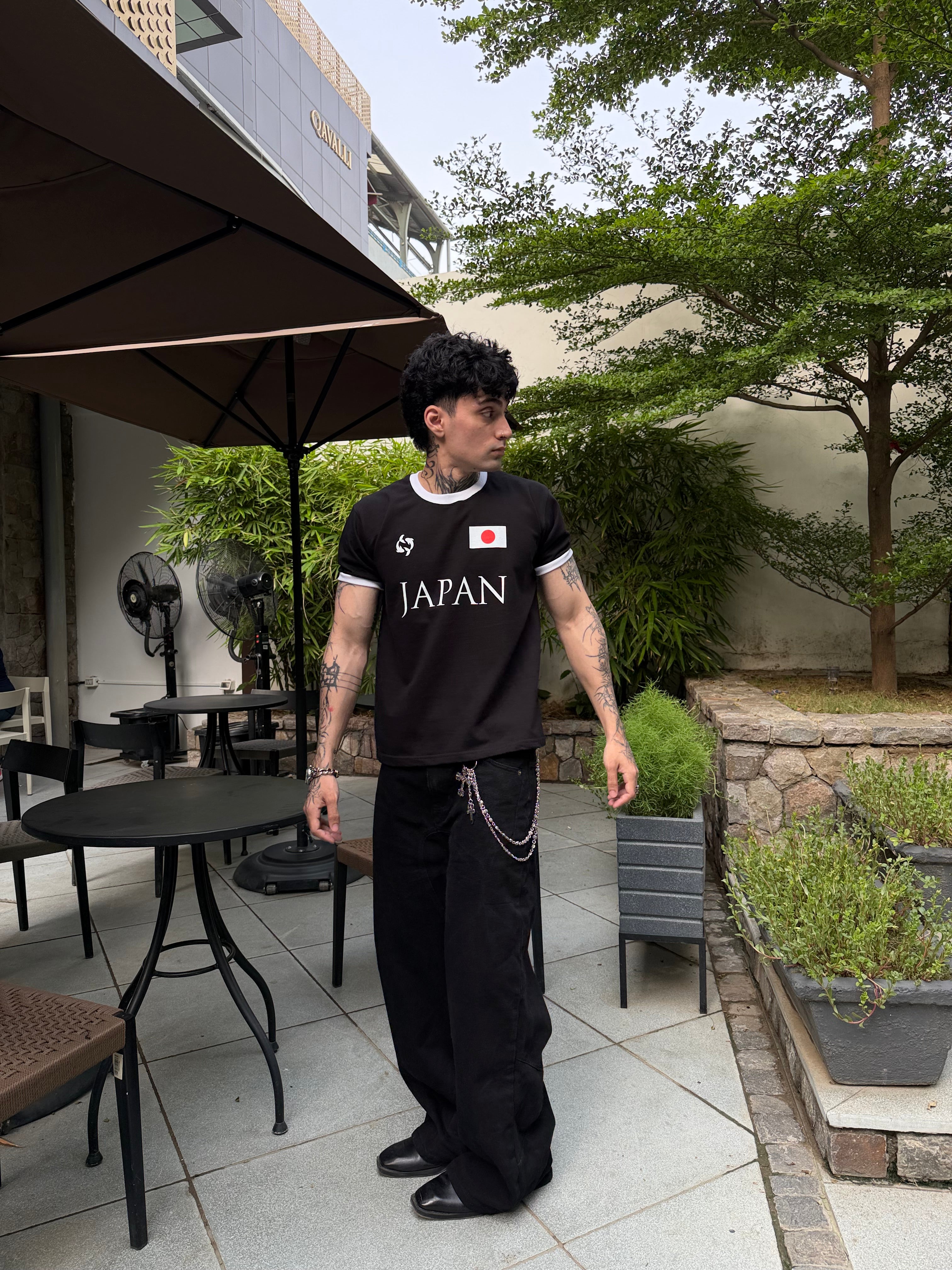 JAPAN VINTAGE CROPPED RINGER
