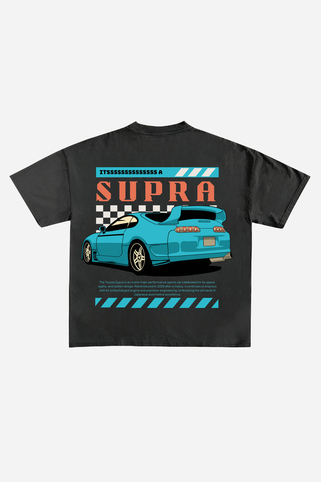 Its A Supra Designed Oversized T-shirt