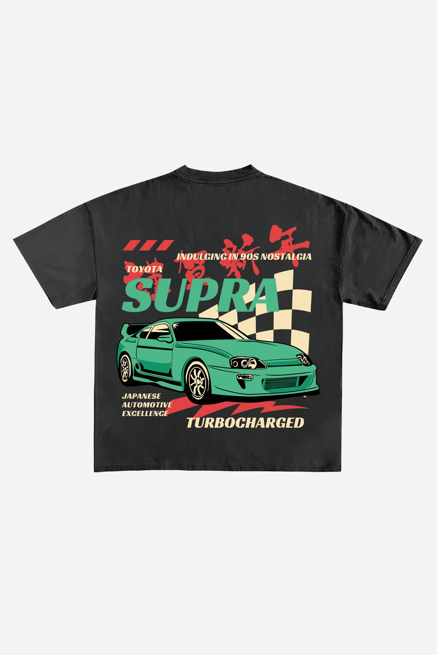 Supra Designed Vintage Oversized T-shirt