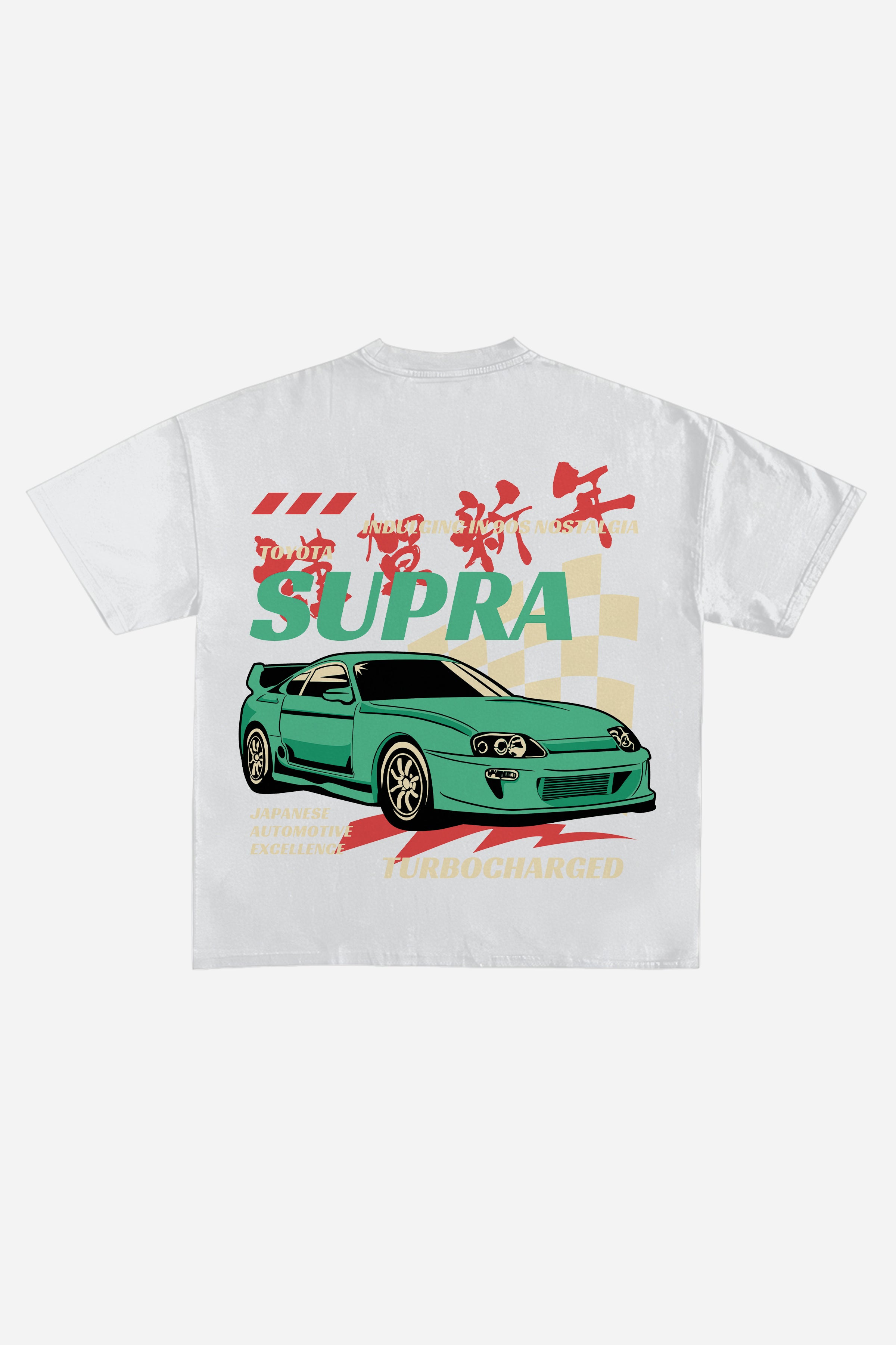 Supra Designed Vintage Oversized T-shirt