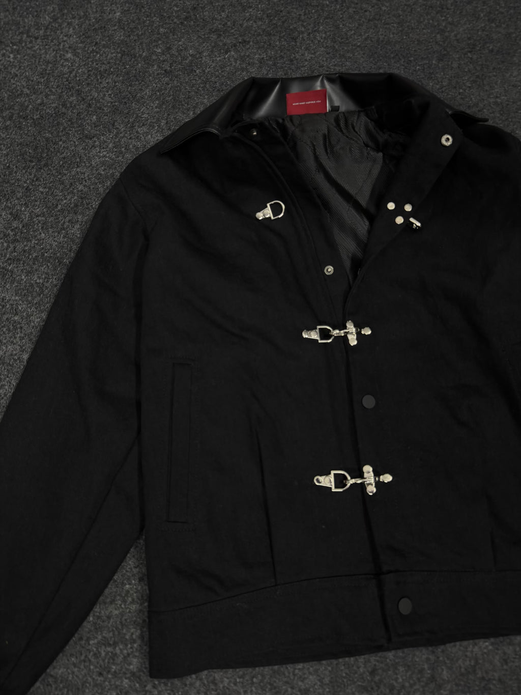BLACKOUT CLASP DENIM JACKET