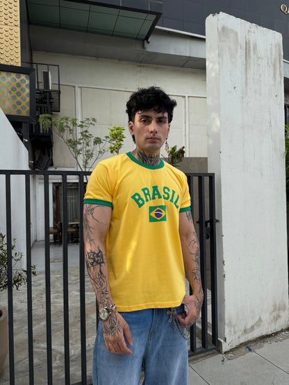 BRASIL VINTAGE CROPPED RINGER