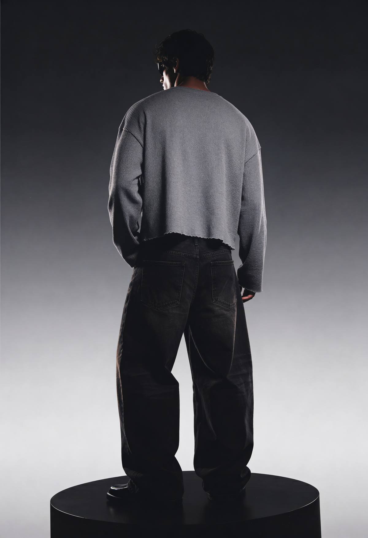 ASHFALL GREY ESSENTIAL WAFFLE