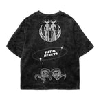 Fatal Acid Wash Oversized Tee