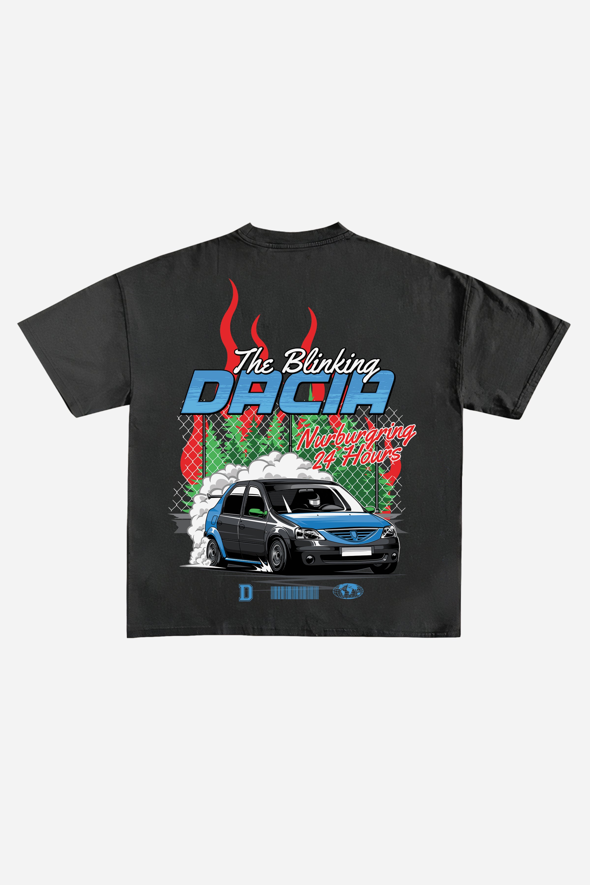 Dacia Designed Vintage Oversized T-shirt