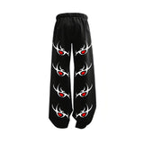 Cursed eye baggy pants
