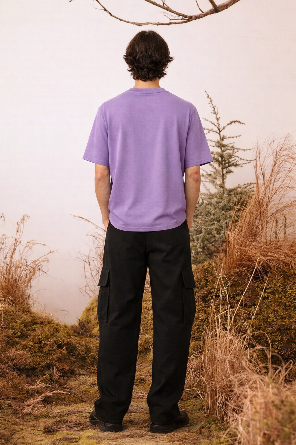 LAVENDER HEAVYWEIGHT TEE