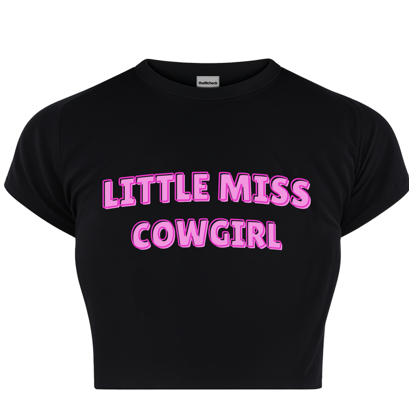 LITTLE MISS COWGIRL BABY TEE