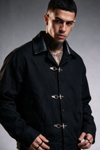 BLACKOUT CLASP DENIM JACKET